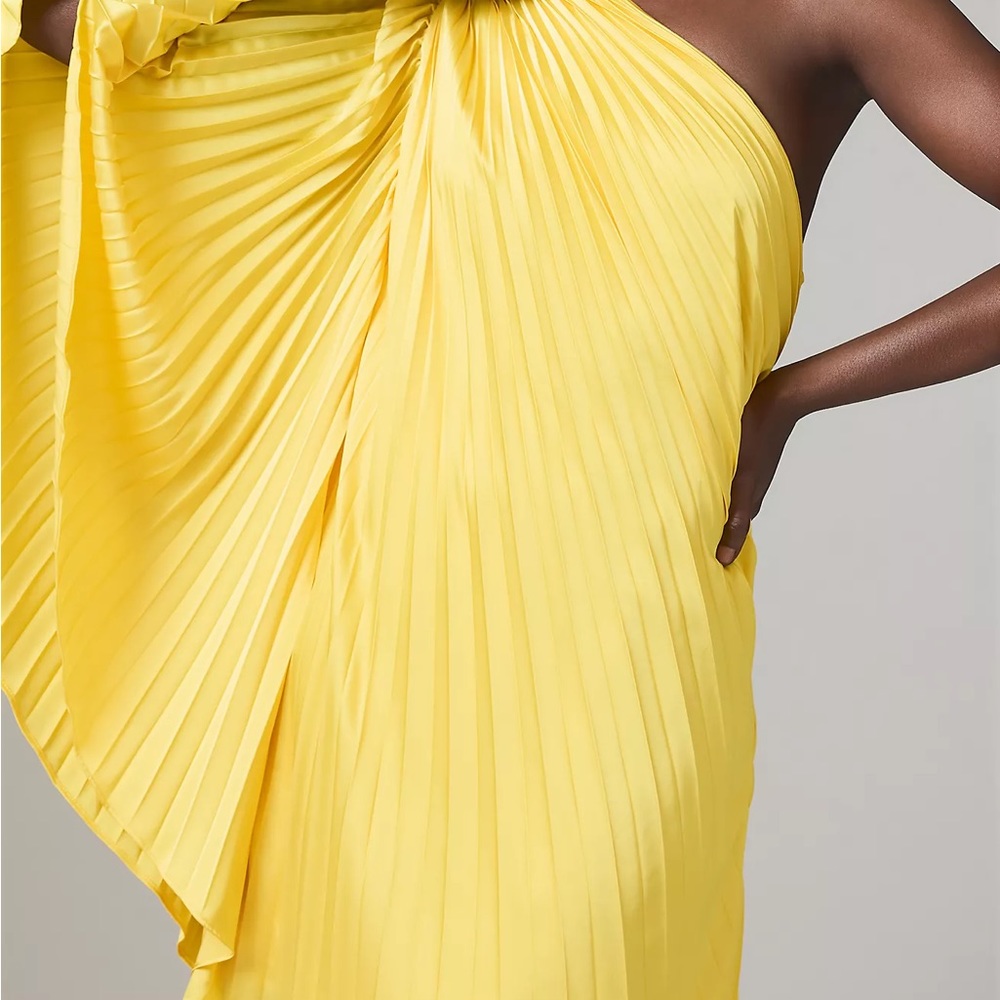 Hutch One-Shoulder Pleated Mini Dress - Picture 8 of 13